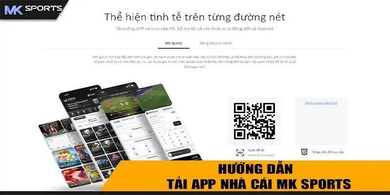 Chi tiết về cách cài đặt app MKSPORTS cho tân thủ